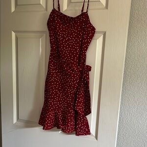 Princess Polly Red and White Mini Dress